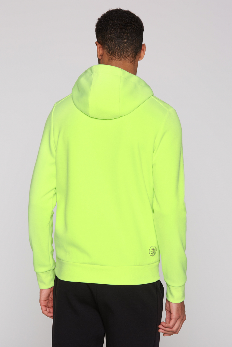 Hoodie aus Interlock-Jersey mit Rubber Artworks