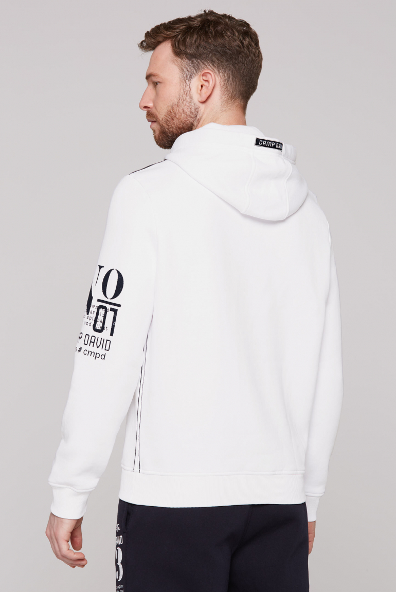 Hoodie mit plakativen Logo Prints