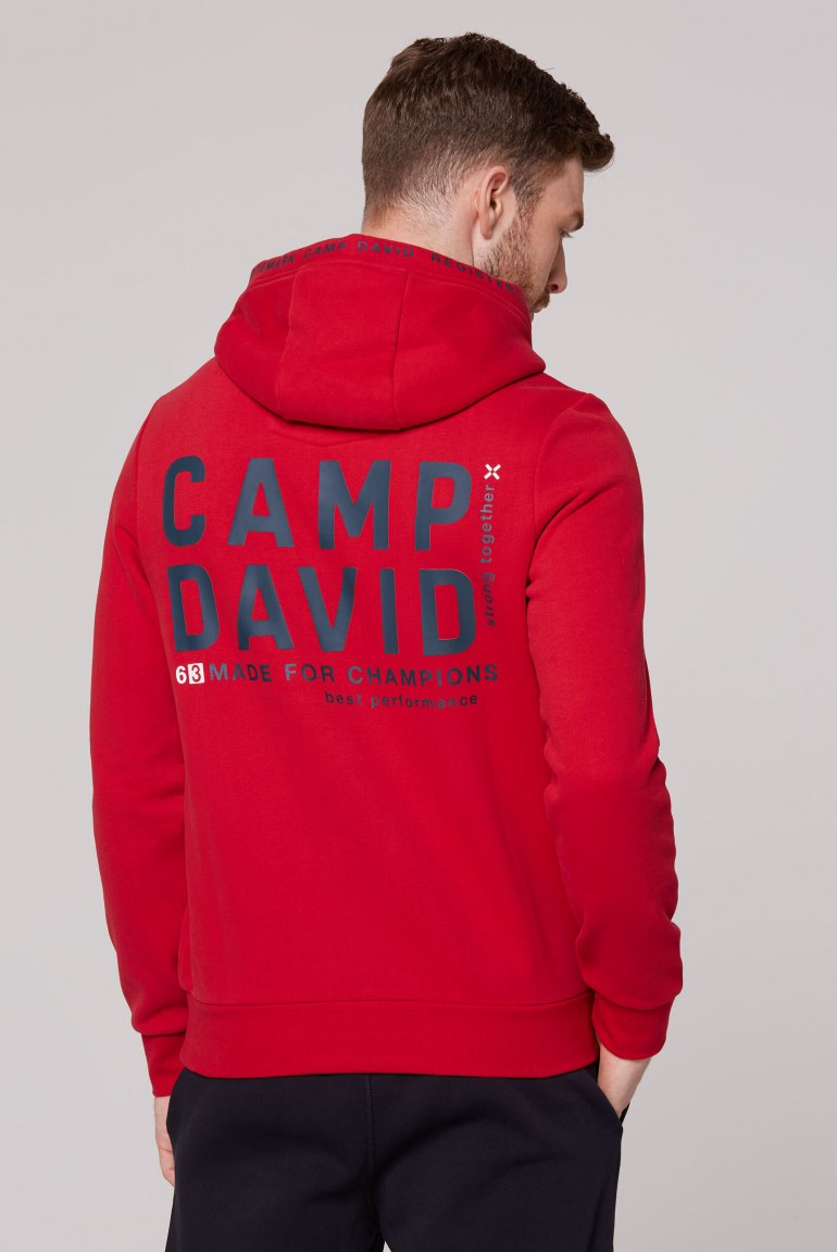 Hoodie mit Rubber Artworks