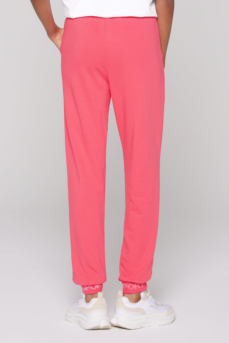 Jogginghose mit Logo-Bündchen