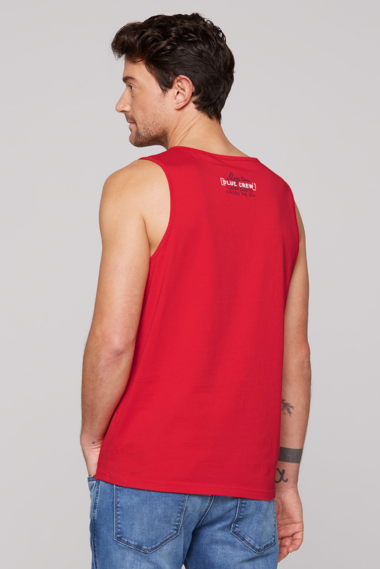 Muskelshirt mit Sailing Print