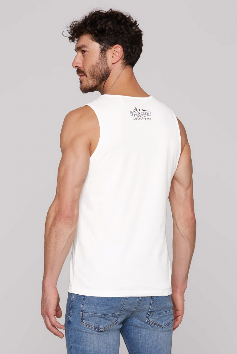 Muskelshirt mit Sailing Print