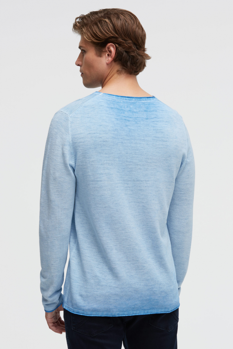 Pullover Inside Oil Dyed mit Logo Print