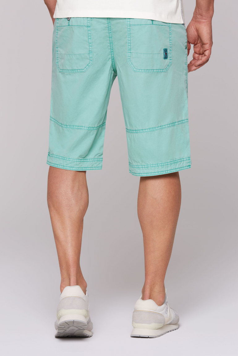 Skater Shorts mit Used-Waschung