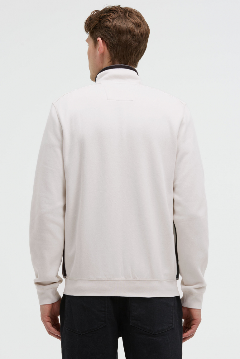 Sweatjacke mit Pikee-Tapes und Artwork