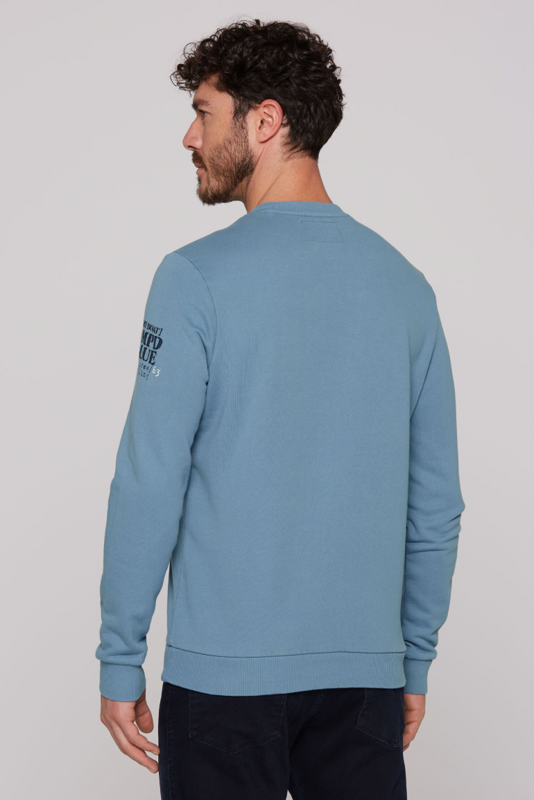 Sweatshirt mit Prints und Stickereien