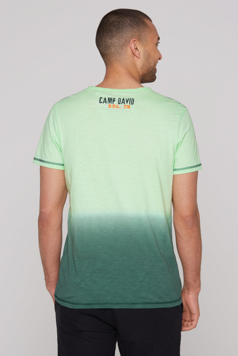 T-Shirt Dip Dye im Vintage Look