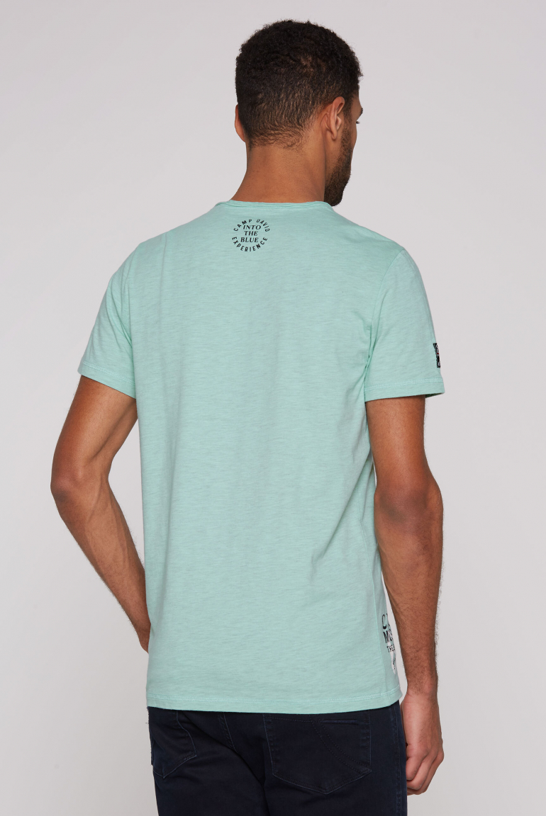 T-Shirt im Used Look mit Prints