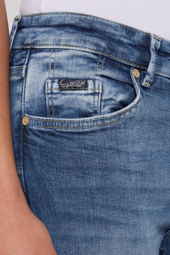 Jeans MI:RA mit Used-Optik
