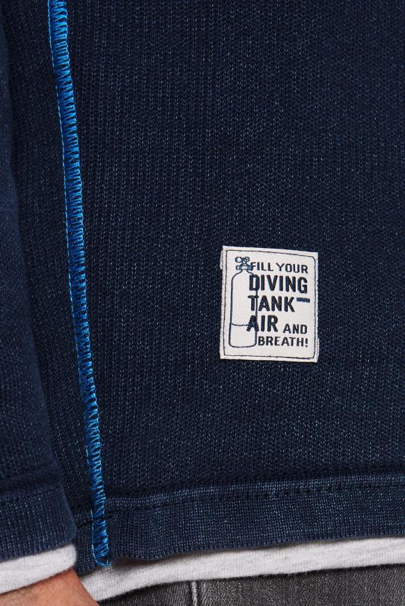 Kapuzenpullover mit Saum-Layering