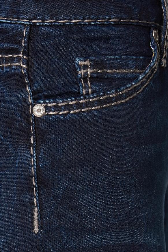 Slim Fit Jeans HE:DI mit Kontrastnähten