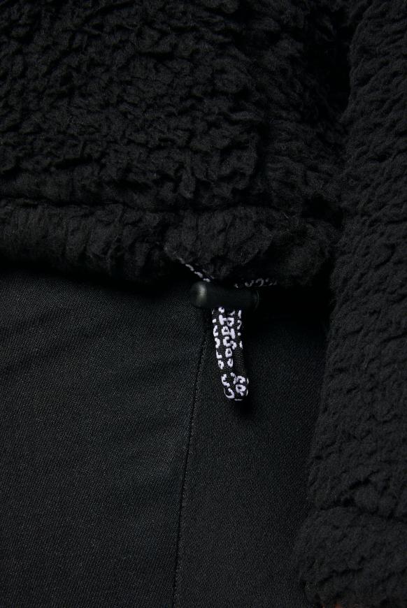 Sweatshirt aus Teddyplüsch