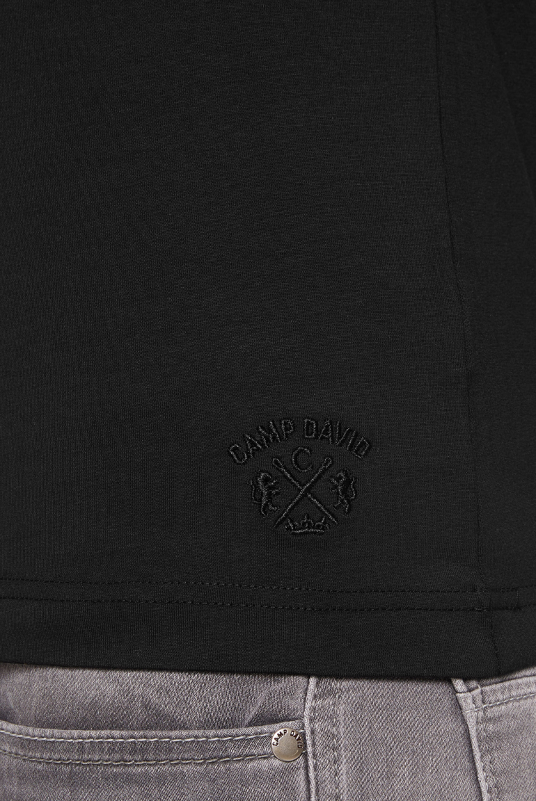 Basic T-Shirt mit Rundhalsausschnitt, Doppelpack
