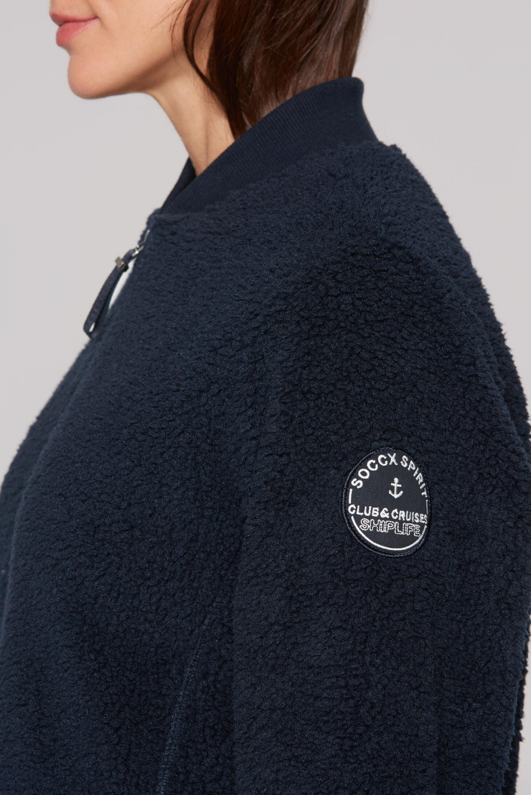 Blouson im Sherpa-Look