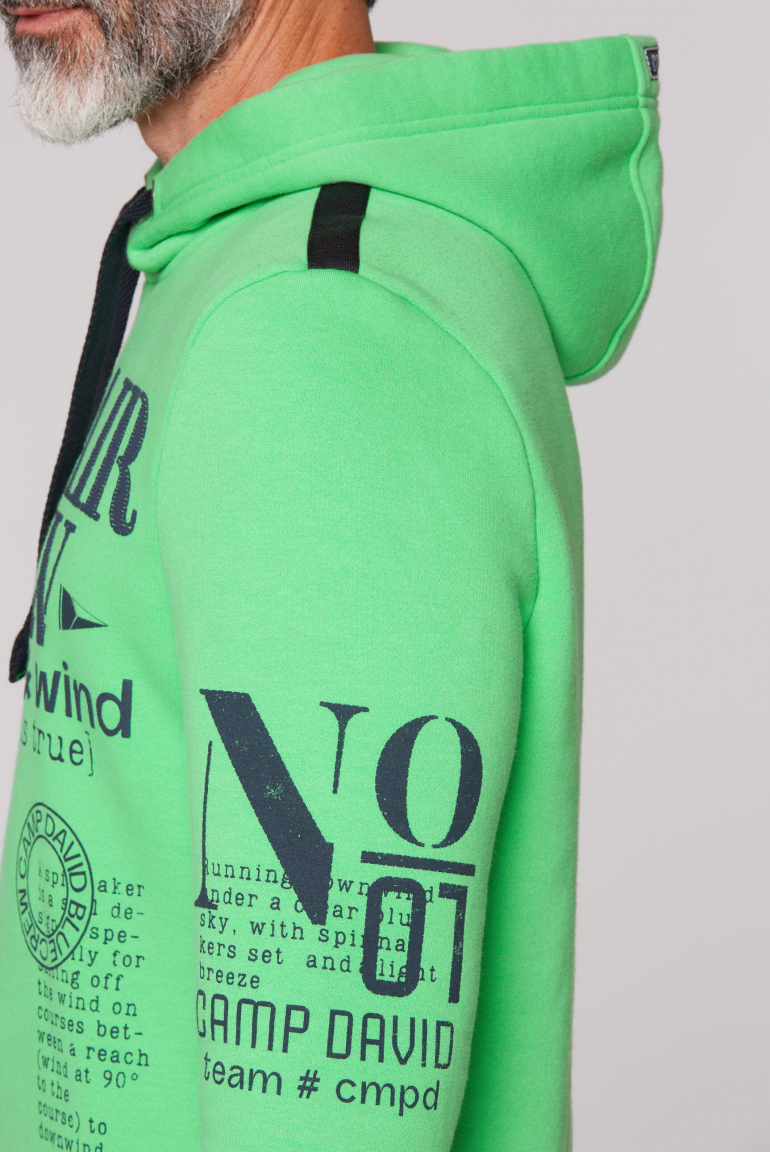 Hoodie mit plakativen Logo Prints