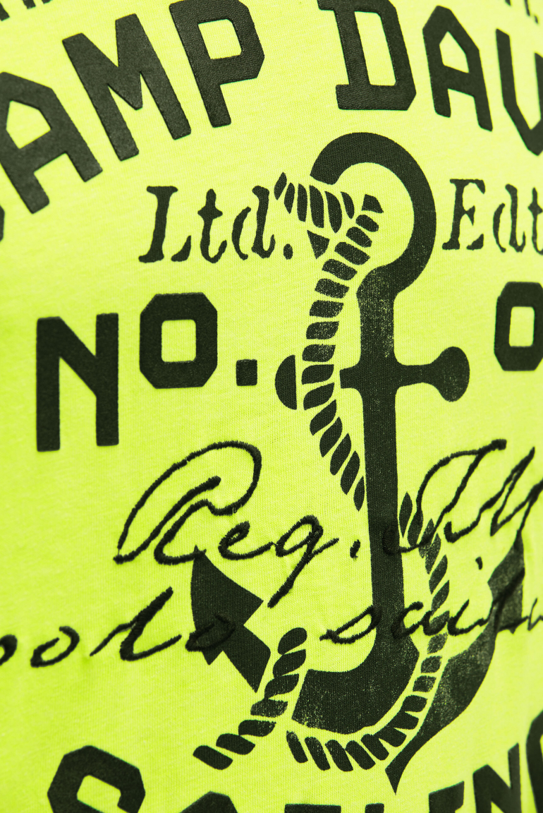 Longsleeve mit Rubber Print und Stickerei