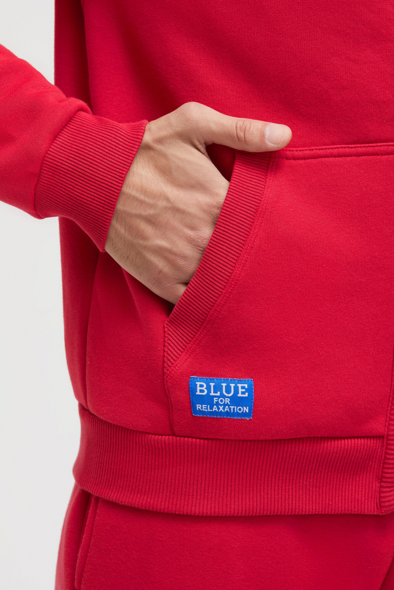 Sweatjacke mit Logo Rubber Artwork