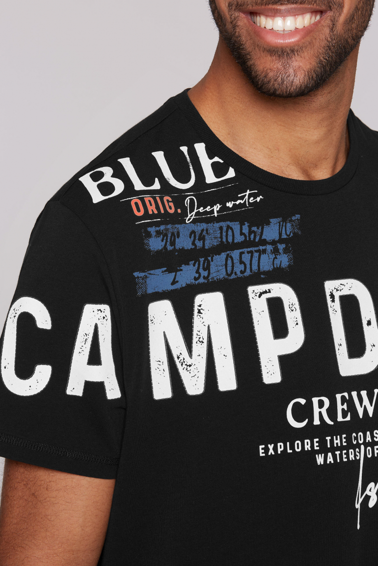 T-Shirt mit Logo-Design
