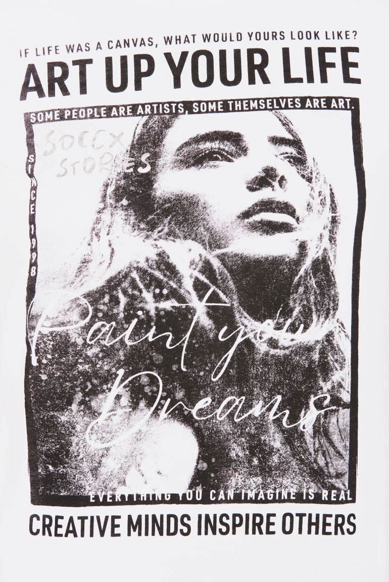 T-Shirt mit Photoprint
