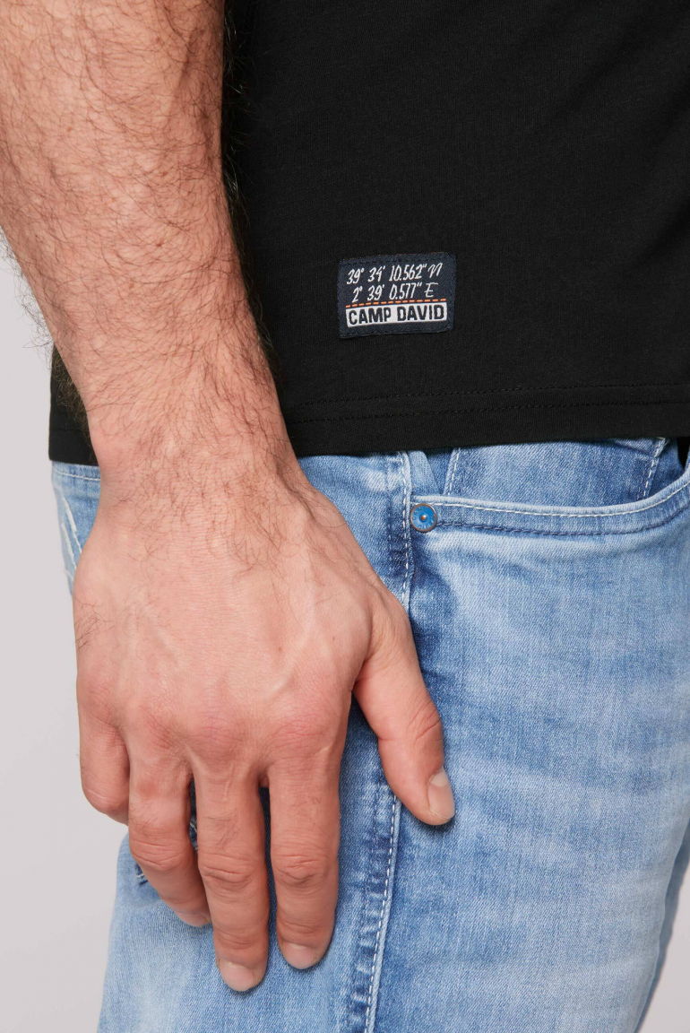T-Shirt mit Rundhalsausschnitt
