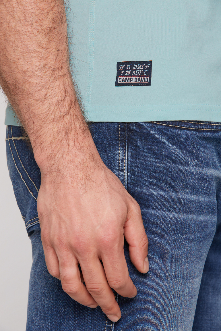 T-Shirt mit Rundhalsausschnitt