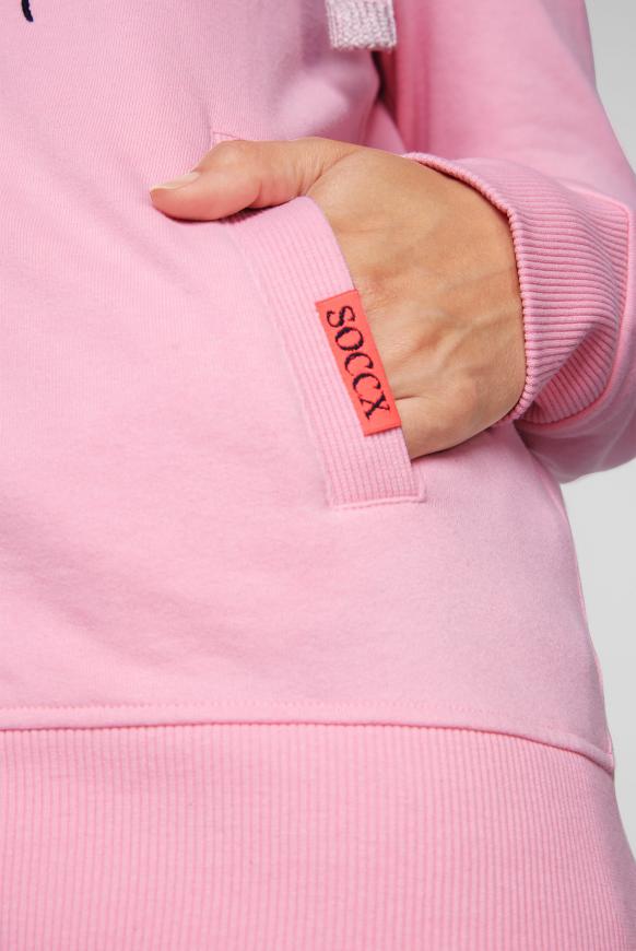 CAMP DAVID & SOCCX | Sweatjacke mit Kapuze und Glitter CAMP DAVID & SOCCX | Sweatjacke mit Kapuze und Glitter