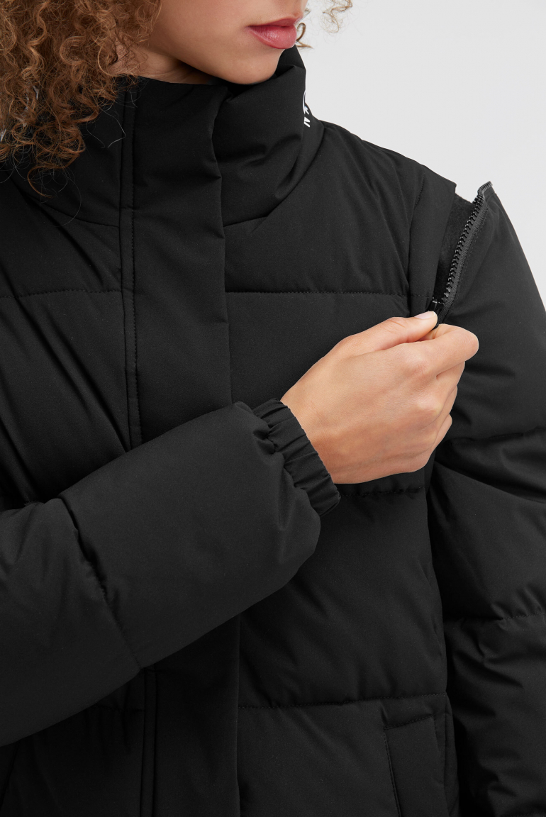 2-in-1 Steppjacke und Weste