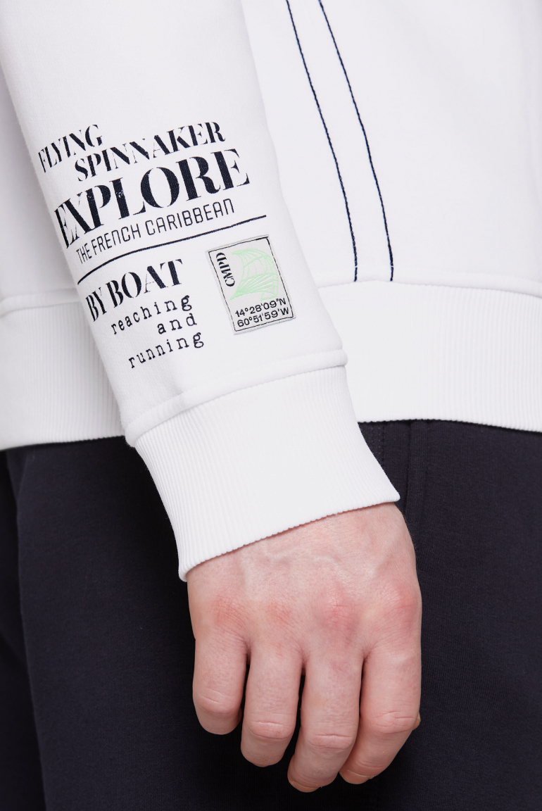 Hoodie mit plakativen Logo Prints