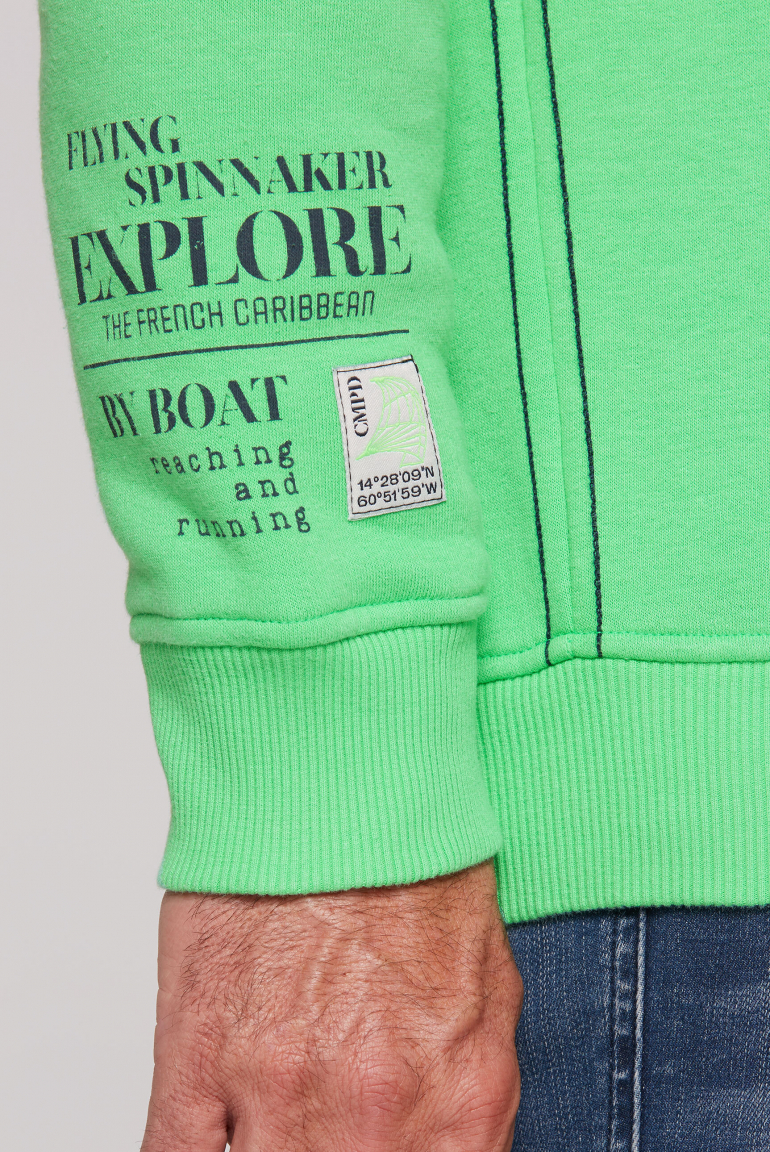 Hoodie mit plakativen Logo Prints