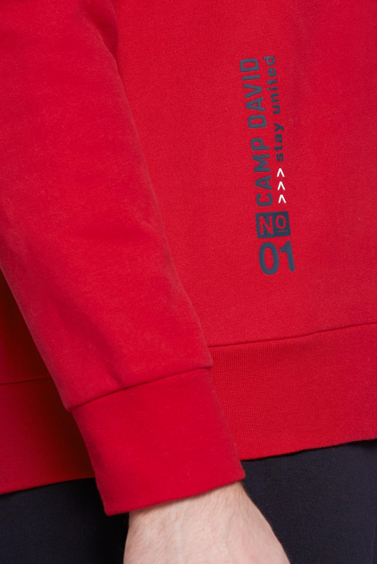 Hoodie mit Rubber Artworks