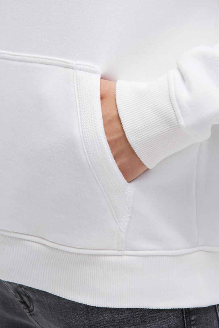 Hoodie mit Rubber Print und Tapes