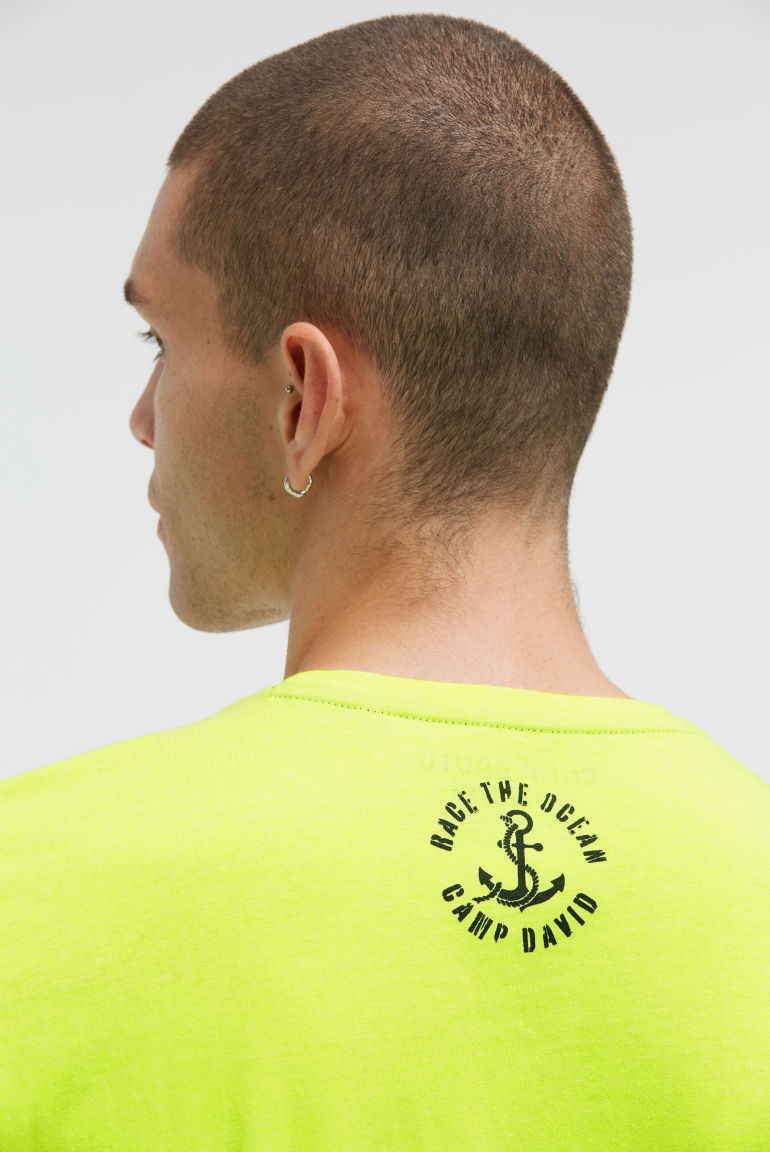 Longsleeve mit Rubber Print und Stickerei