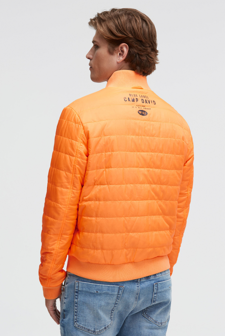 Wende-Blouson mit Logo Prints