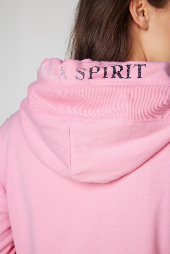 CAMP DAVID & SOCCX | Sweatjacke mit Kapuze und Glitter CAMP DAVID & SOCCX | Sweatjacke mit Kapuze und Glitter