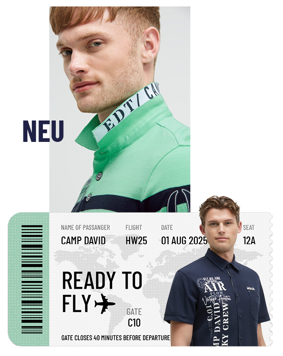 Teaser für die neue Kollektion Airplane Tour