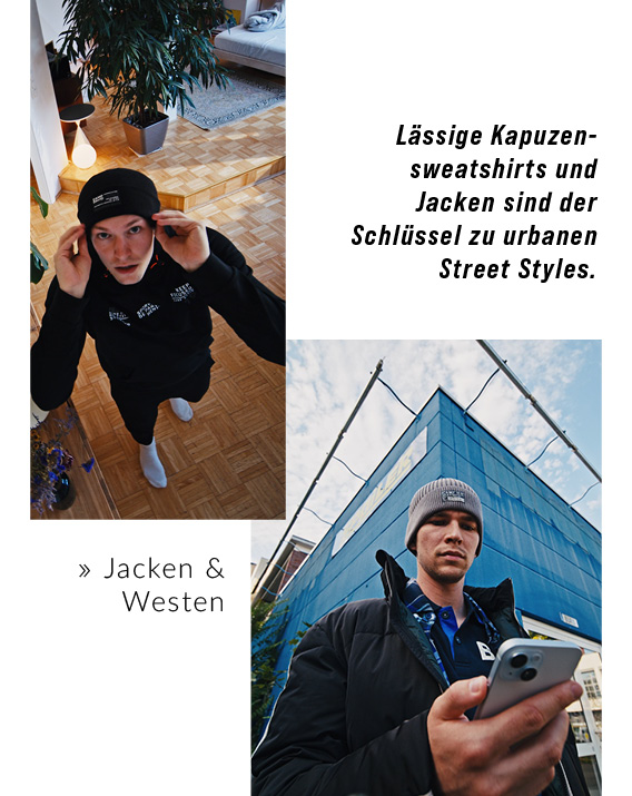 Modelbilder mit Text