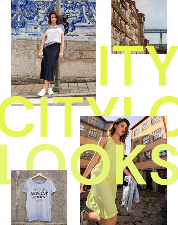 Bildcollage mit Aufschrift Citylooks