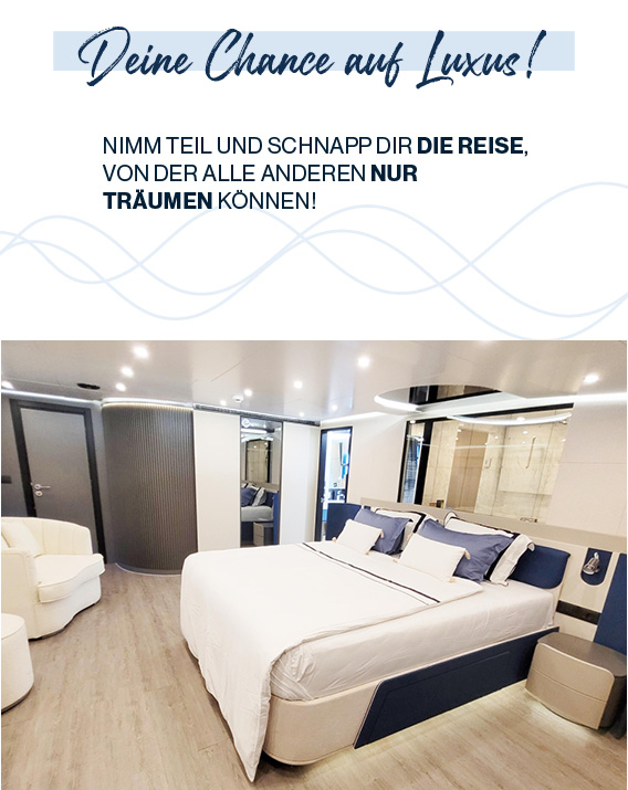 Kabinenansicht auf der Yacht