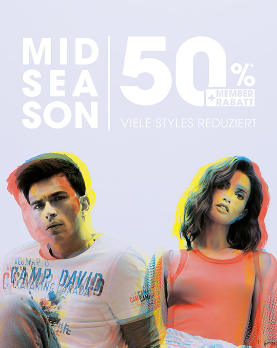 50% Mid Season Sale 