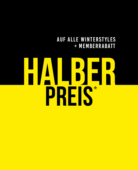 1/2 Preis Sale