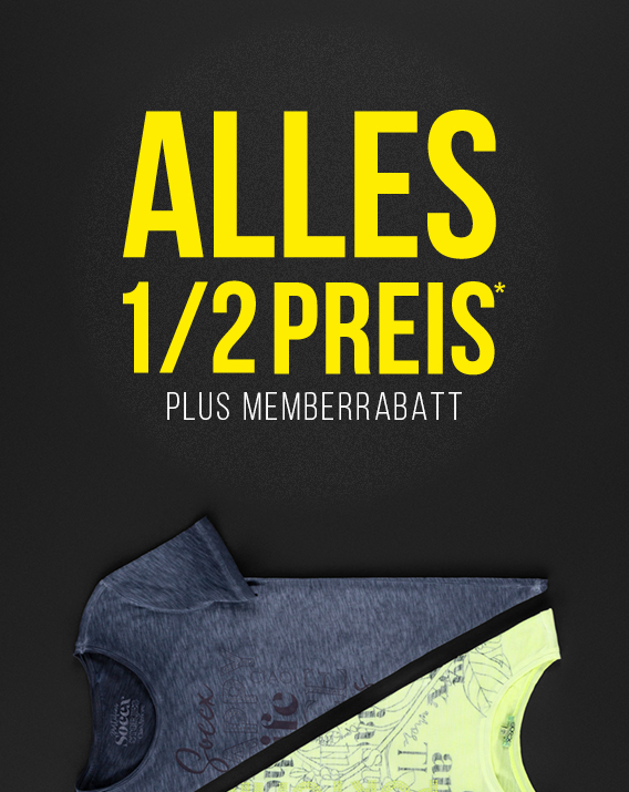 1/2 Preis