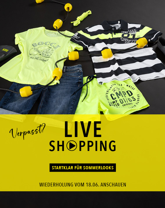 Live Shopping verpasst