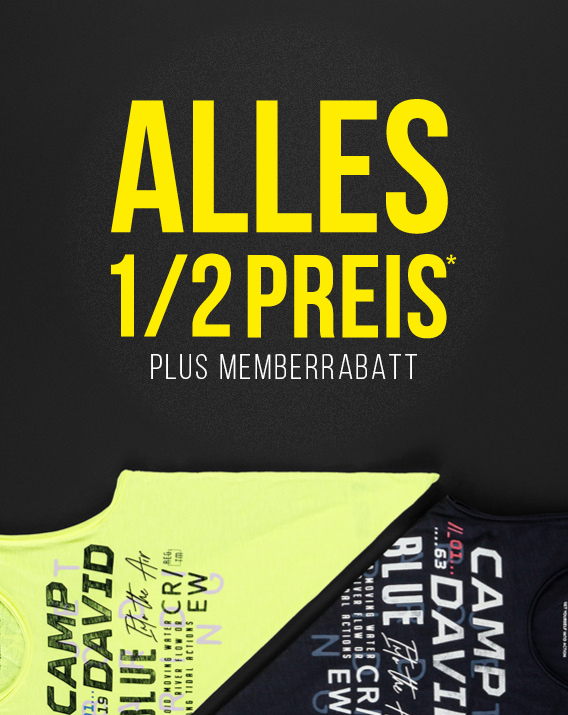 1/2 Preis 